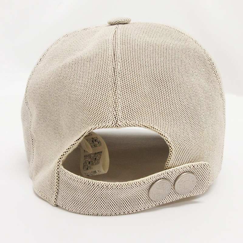 エルメス HERMES Hロゴ キャップ 帽子 コットン グレー系 57 - メルカリ