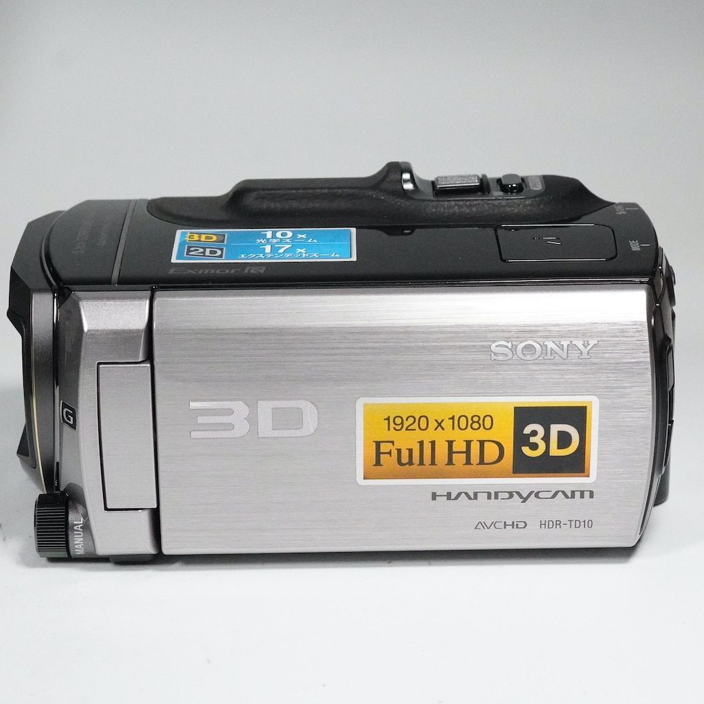  SONY ソニー HDR TD 10 シルバー 元箱 返金保証 2268 ビデオカメラ本体 ビデオカメラ