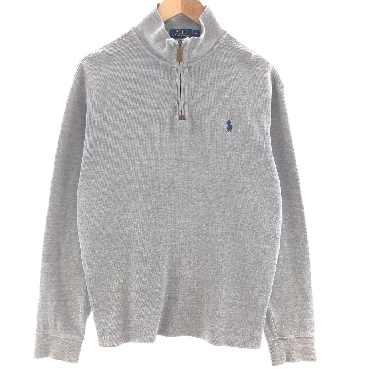 古着 ラルフローレン Ralph Lauren POLO RALPH LAUREN ハーフジップスウェットシャツ トレーナー メンズM/eaa391292