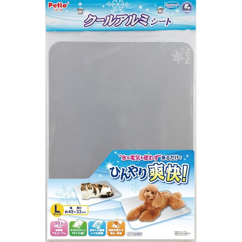 ペティオ Petio クールアルミシート ペット用 L サイズ 1