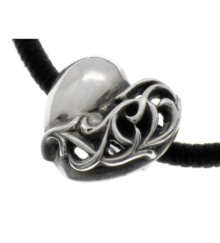 クロムハーツ　ゴムブレスレット クロムハーツ(Chrome Hearts) ゴムブレスレット HAIRBAND SLV-TOP