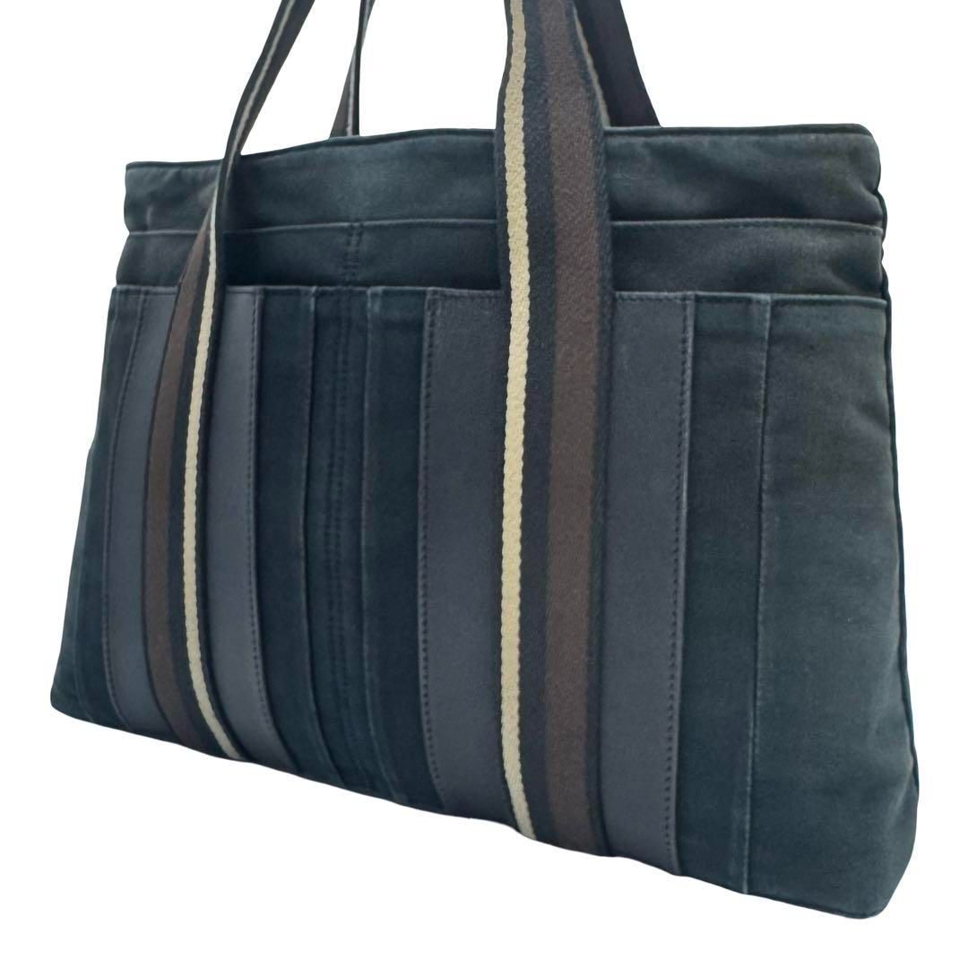HERMES エルメス トロカホリゾンタルMM キャンバス レザー