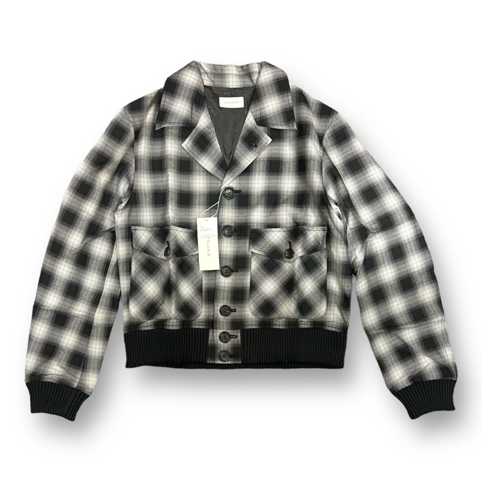 定価66000円 新品 LITTLEBIG 22AW Homble Blouson オンブレチェック