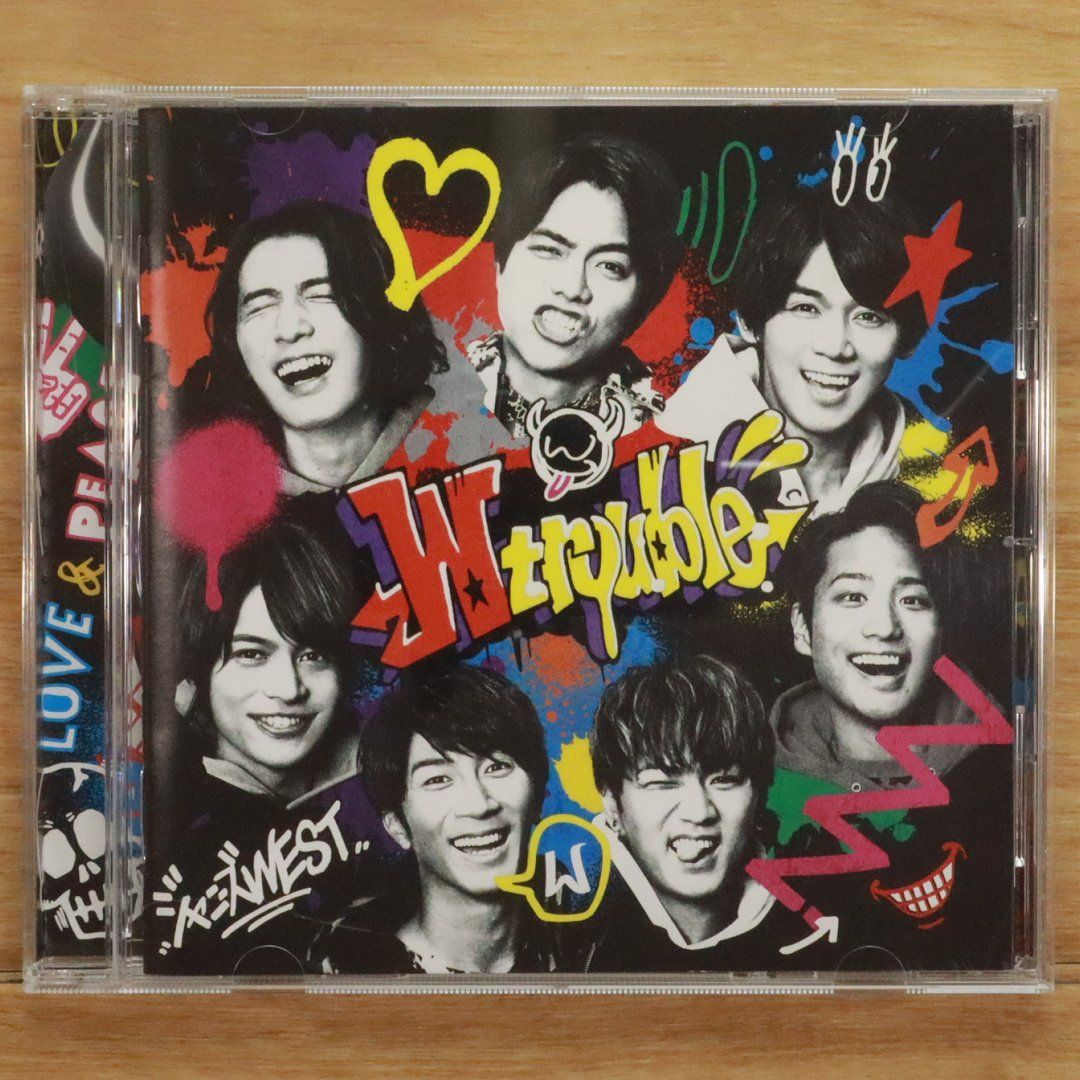 国内盤CD☆ジャニーズWEST/ジャニーズWEST□ W trouble (通常盤