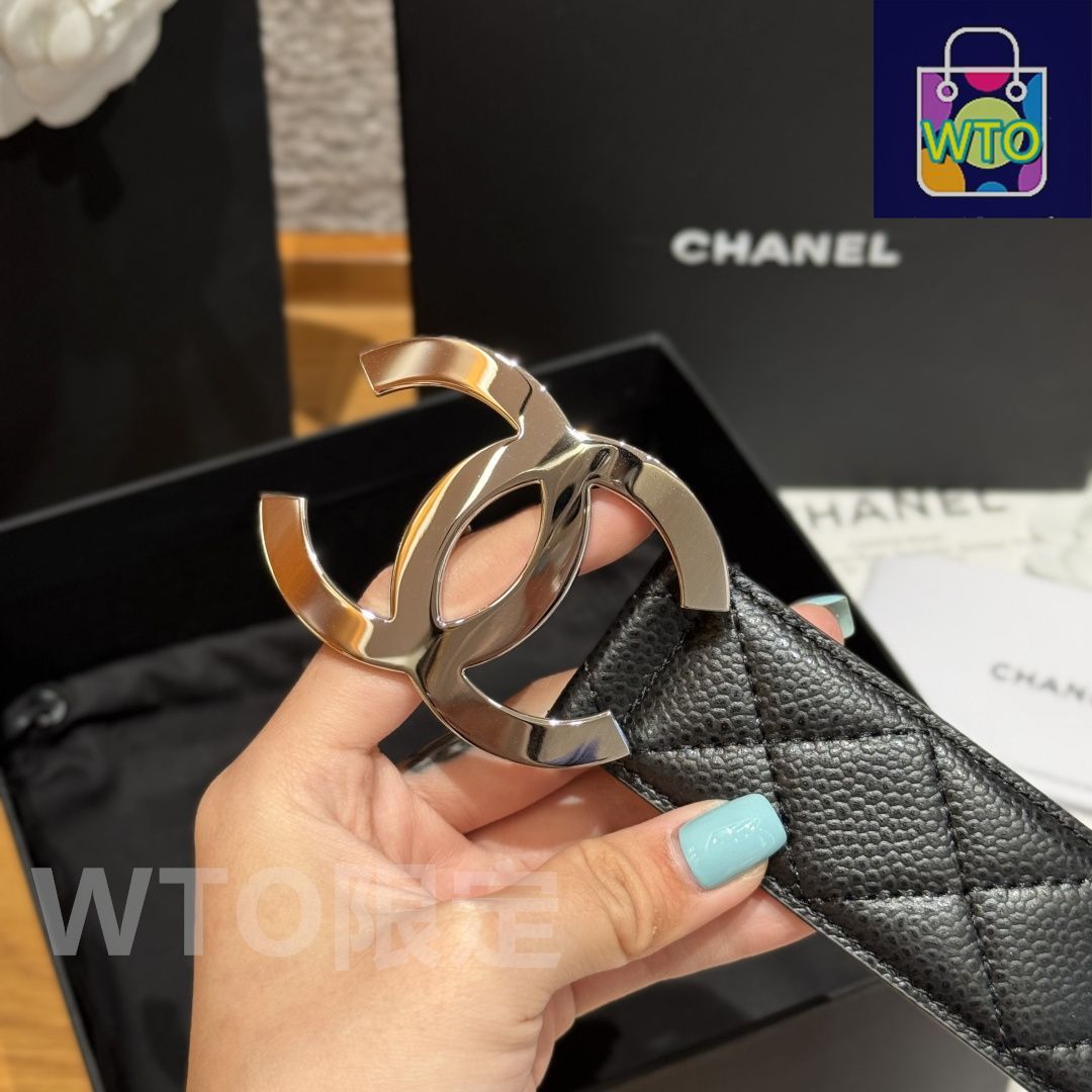 今日特価】Chanel ニューモデル レディースベルト - メルカリ