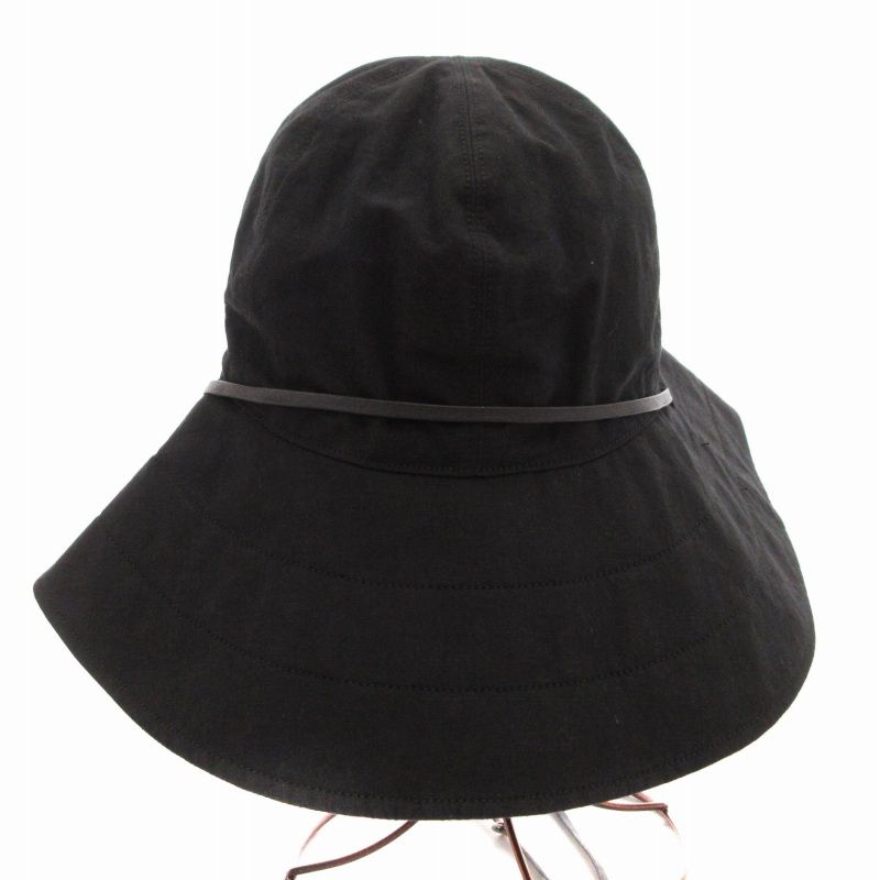 【KIJIMA TAKAYUKI】ストラップ付き ブラックCAP photo642087_src.jpg