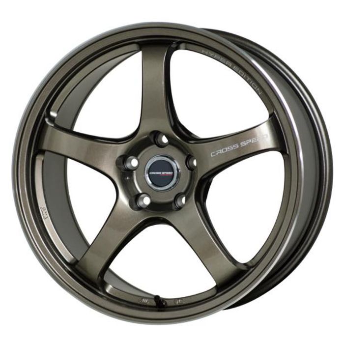 ホイール4本セット CROSS SPEED CR5 ブロンズメタル 18インチ 9.5J 45 5H-100