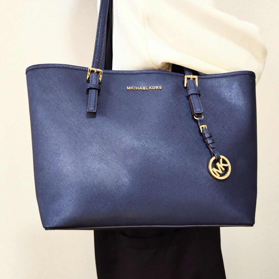 PORTER ポーターガール ネイキッドシリーズ トートバッグS ネイビー