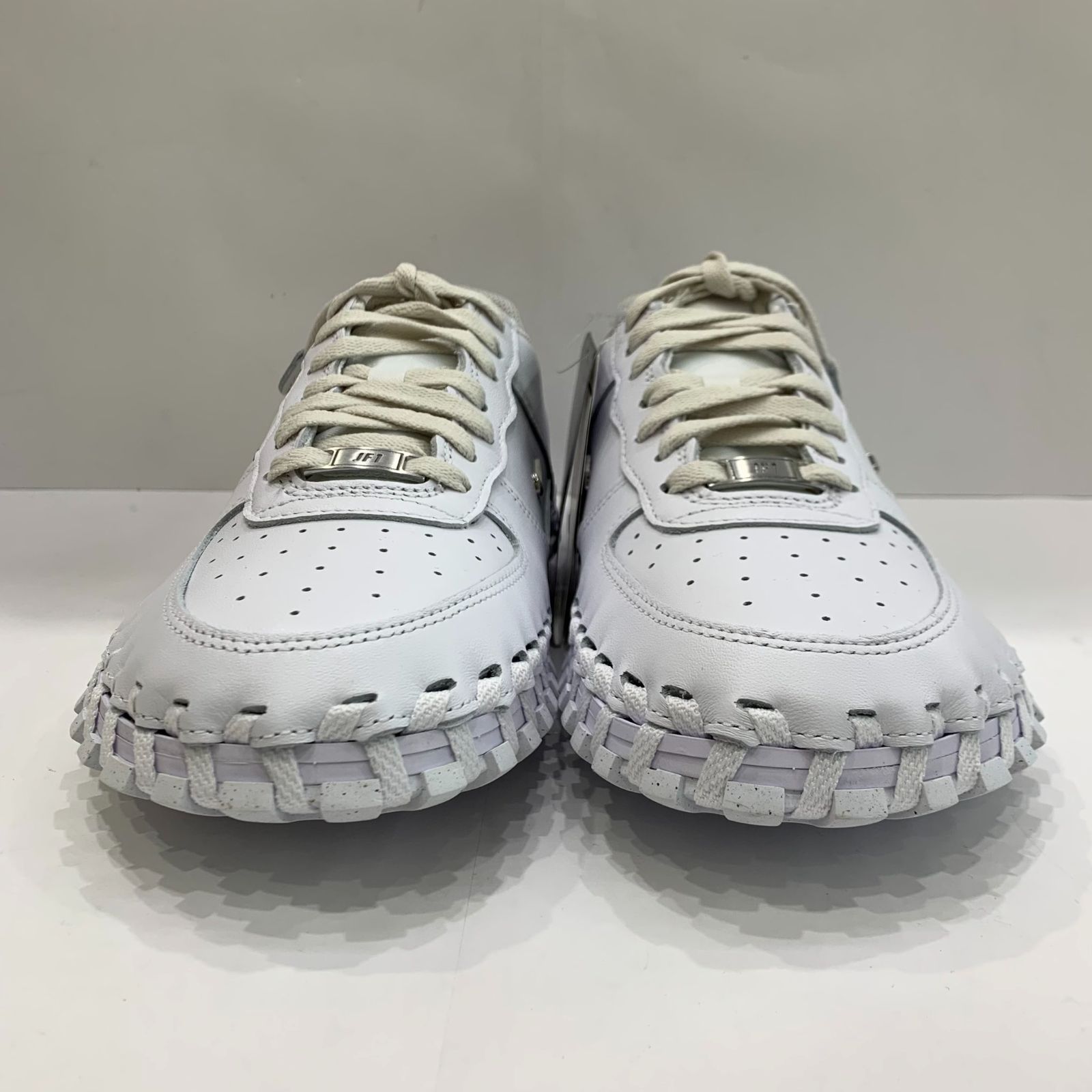 未使用 JACQUEMUS NIKE WMNS J FORCE 1 LOW LX WHITE US9.5 26.5cm 