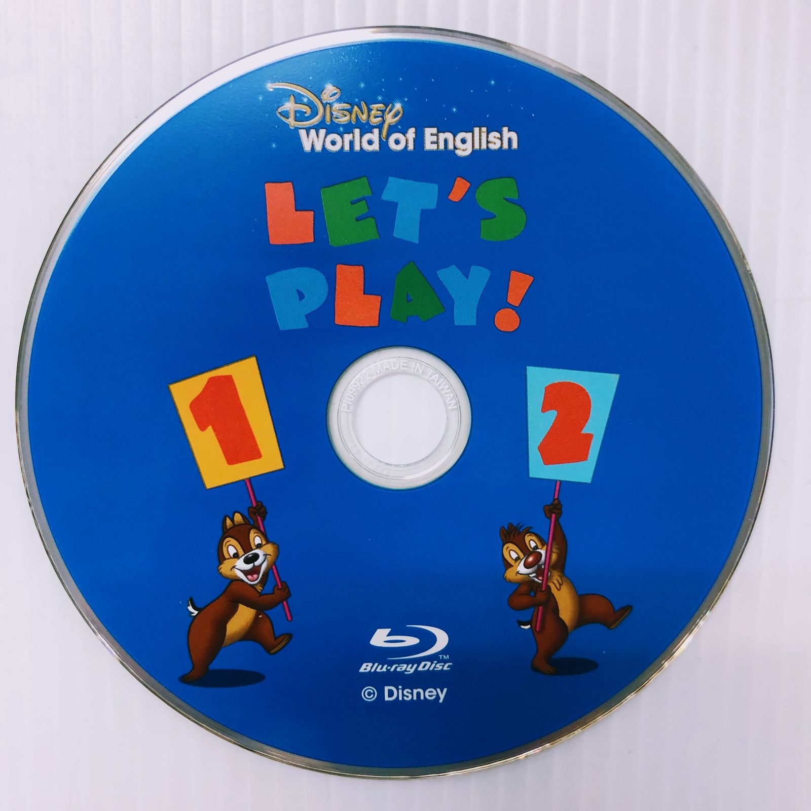 ディズニー英語システム レッツプレイ Blu-ray 2022年 未開封有 DWE 
