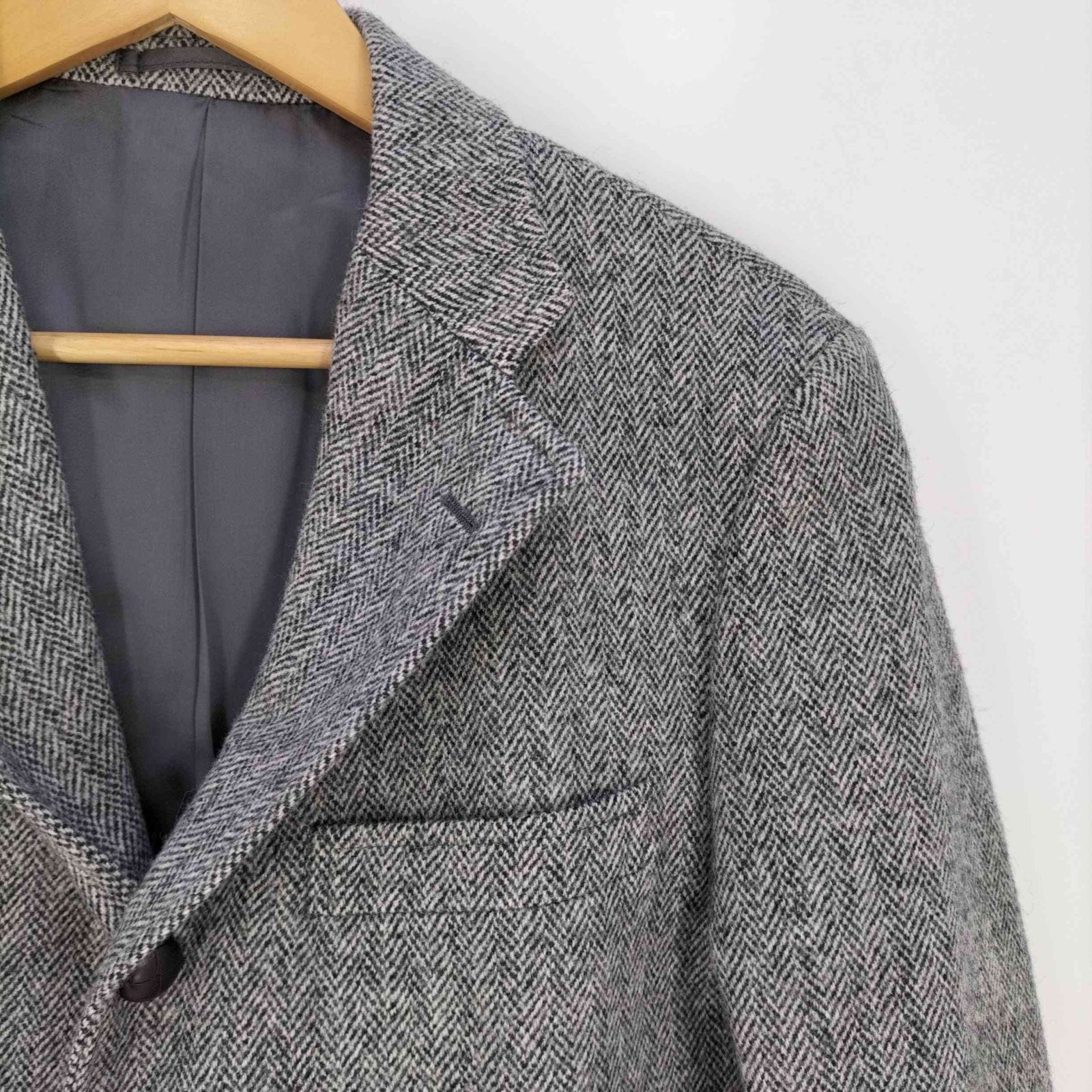 ジェイプレス J.PRESS LOVAT ヘリンボーン クルミボタン 段返り3B 