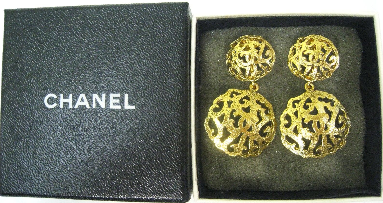 CHANEL イヤリング C068 CHANEL シャネル フェイクパールヴィンテージイヤリング