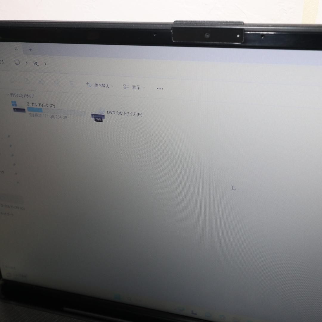 Win11公式対応10世代i3|メ8G|SSD|DVD|無線|カメラ|HDMI