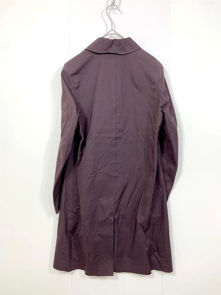 MACKINTOSH マッキントッシュ Y60-02 ゴム引き トレンチ コート size32 紫 ◎レディース