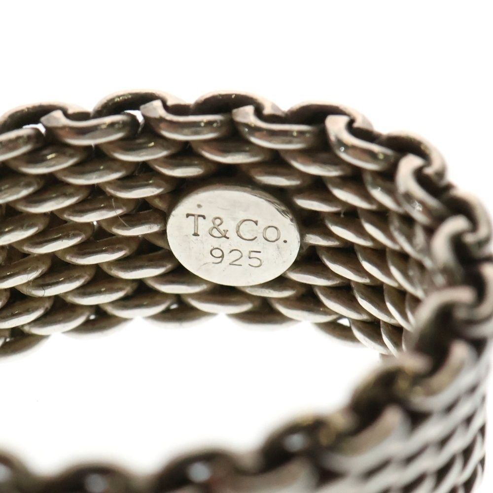 t*o様 Tiffany＆Co.　ティファニー　サマセット　リング　SV925 TIFFANY&Co (ティファニー) サマセット メッシュリング 指輪