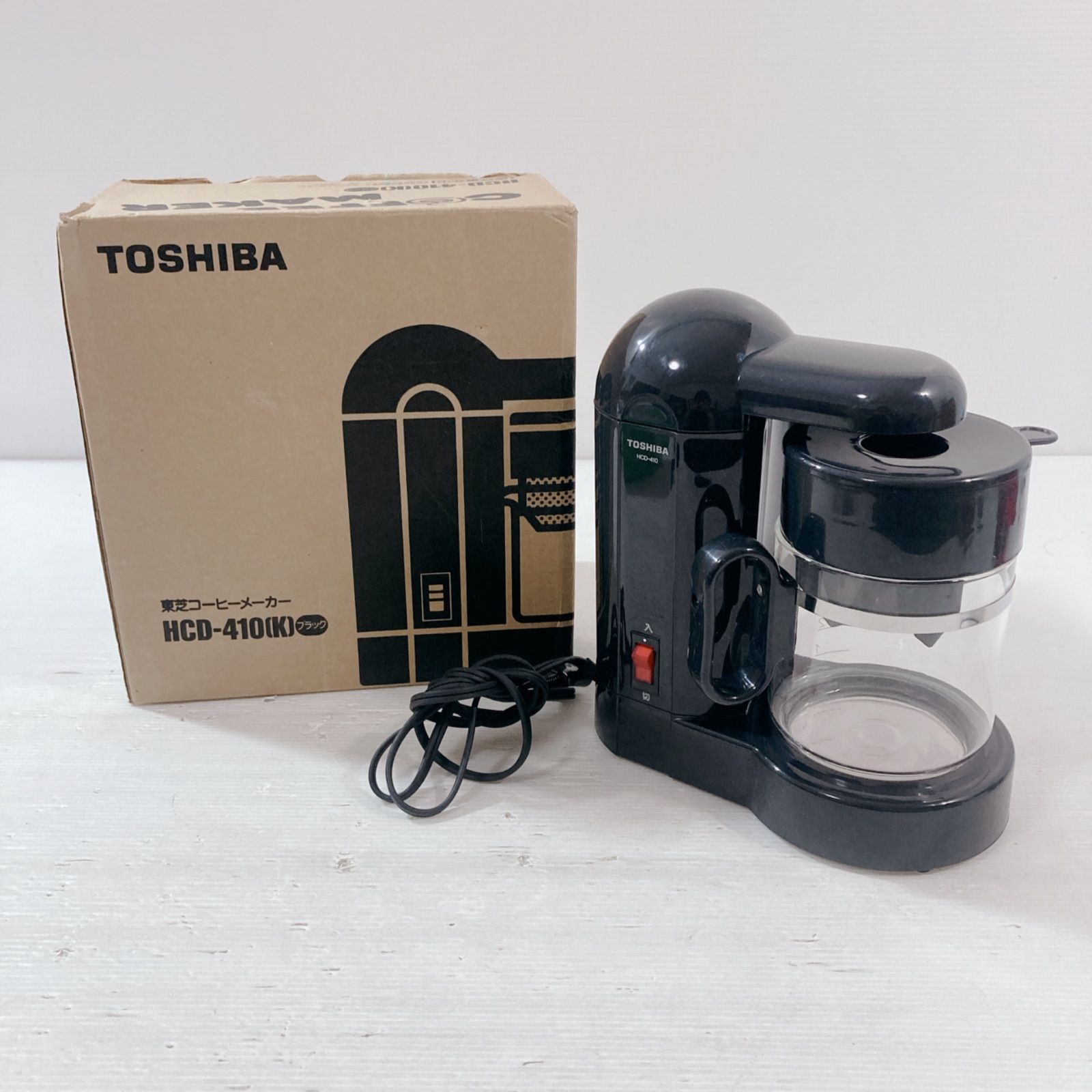 TOSHIBA 東芝 コーヒーメーカー HCD-410 コーヒーメーカー コーヒー