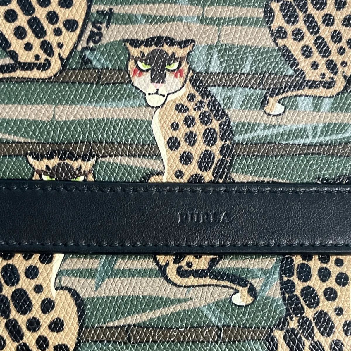 FURLA フルラ　2wayバッグ　レオパード FURLA フルラ 2wayバッグ レオパード
