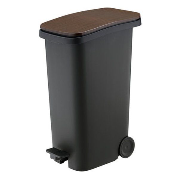 【新品】東谷 アズマヤ スムース ペダルダストボックス31L ウッド 幅25.5×奥行き40.3×高さ58.8cm RSD-621WD (2565325)
