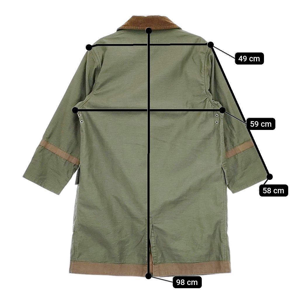 or Slow/fennica PYRO COAT パイロコート サイズ0 ミリタリーコート  