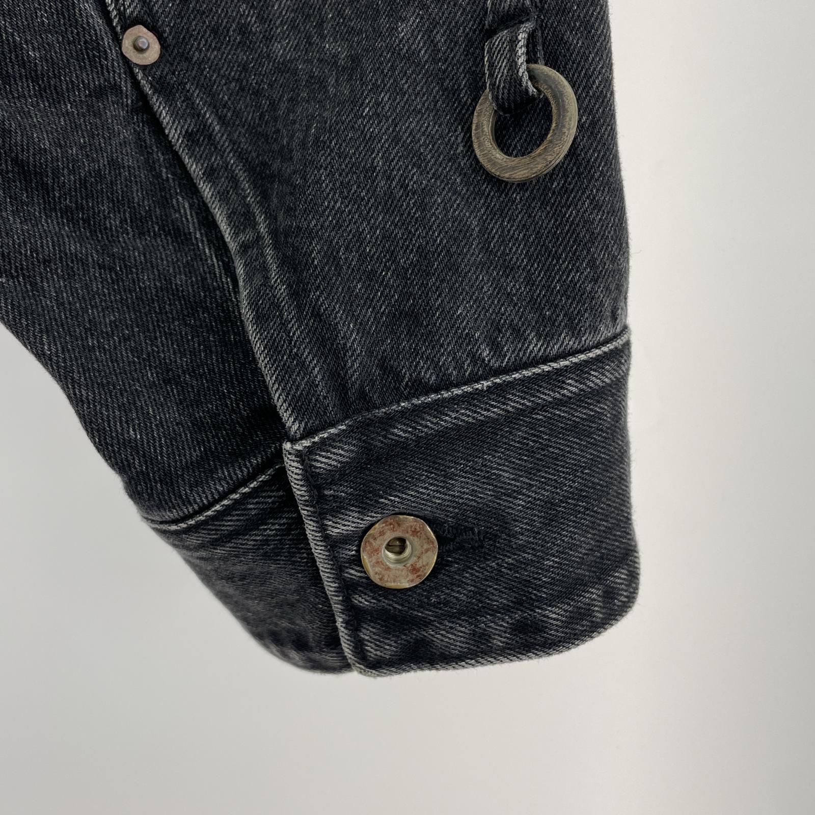 22SS SOSHIOTSUKI デニムジャケット The BDH Denim Jacket 48 ブラック