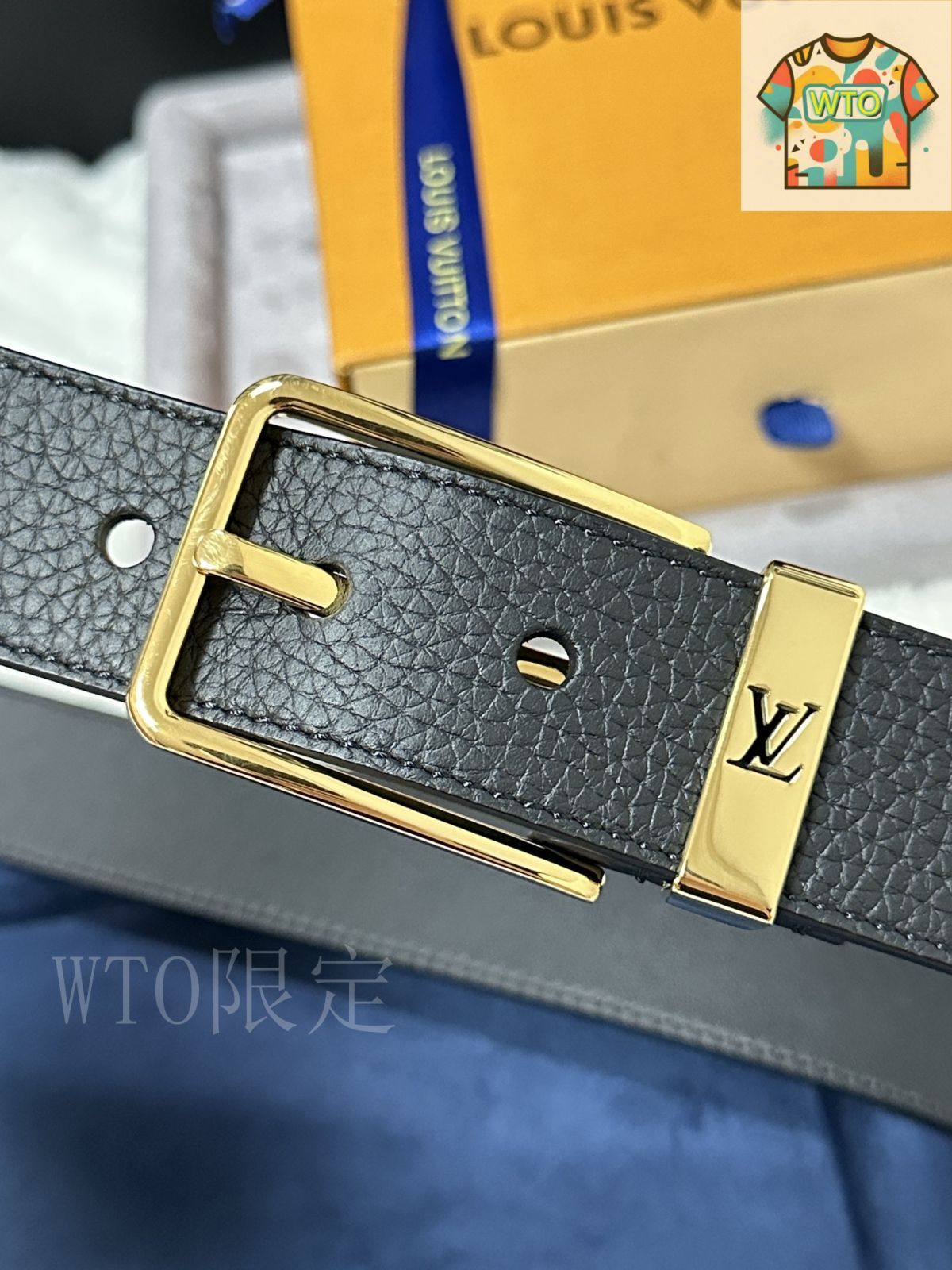 今日特価】Louis Vuitton ルイヴィトン レザーベルト - メルカリ