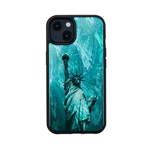 ikins 天然貝ケース for iPhone 13 自由の女神 I21045i13