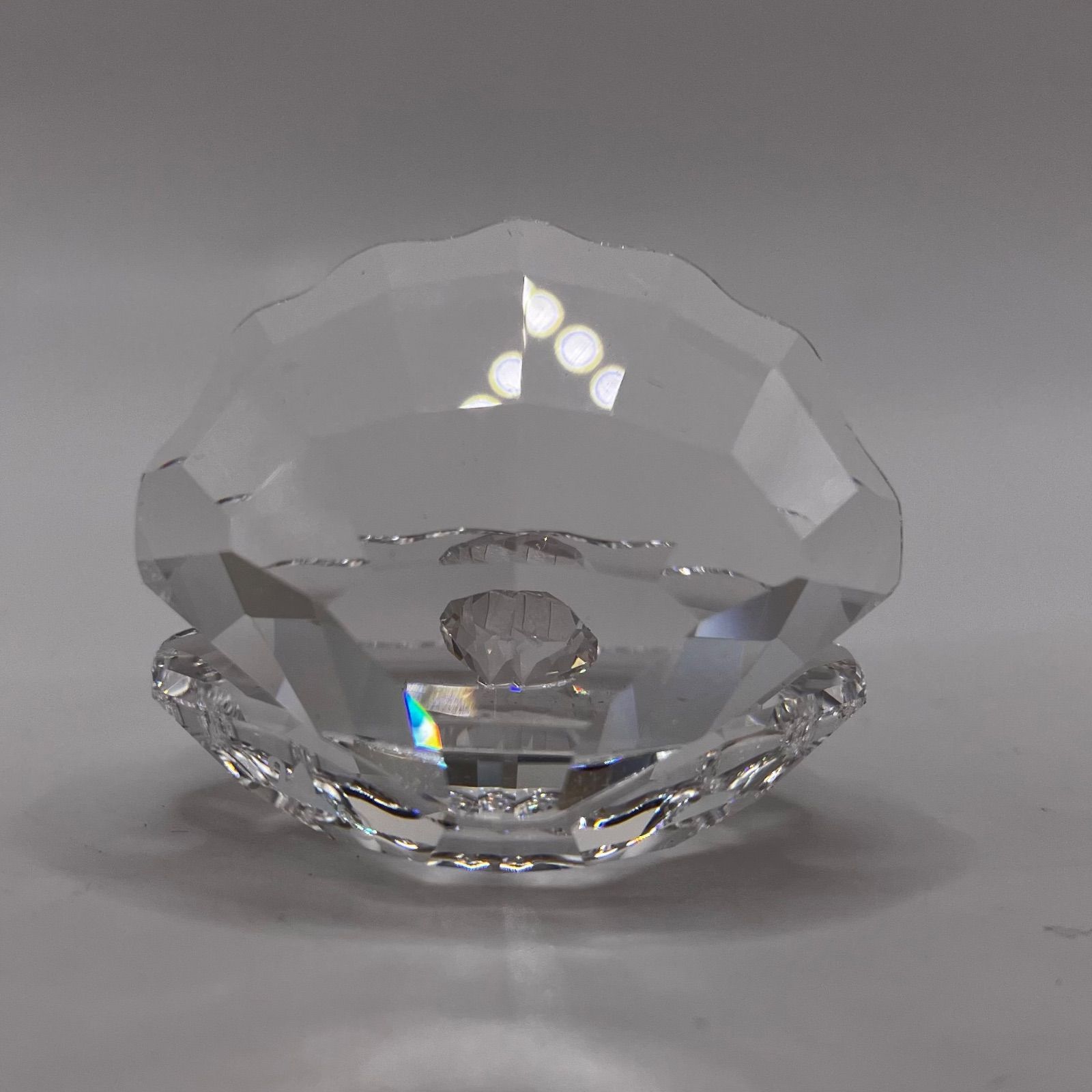 349 良品 SWAROVSKI スワロフスキー 置物 オブジェ クリスタル シェル