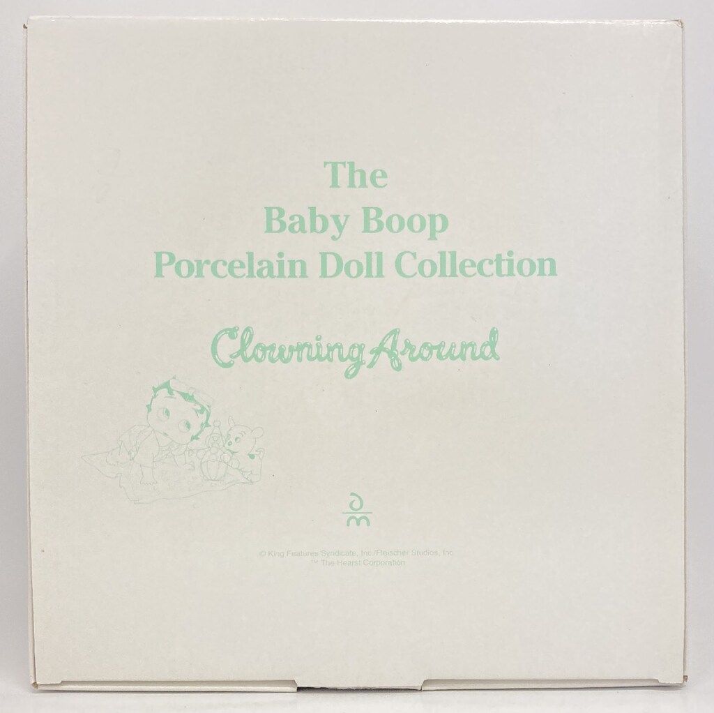 KING FEATURES SYNDICATE THE BABY BOOP PORCELAIND DOLL COLLECTION CLOWNING AROUND