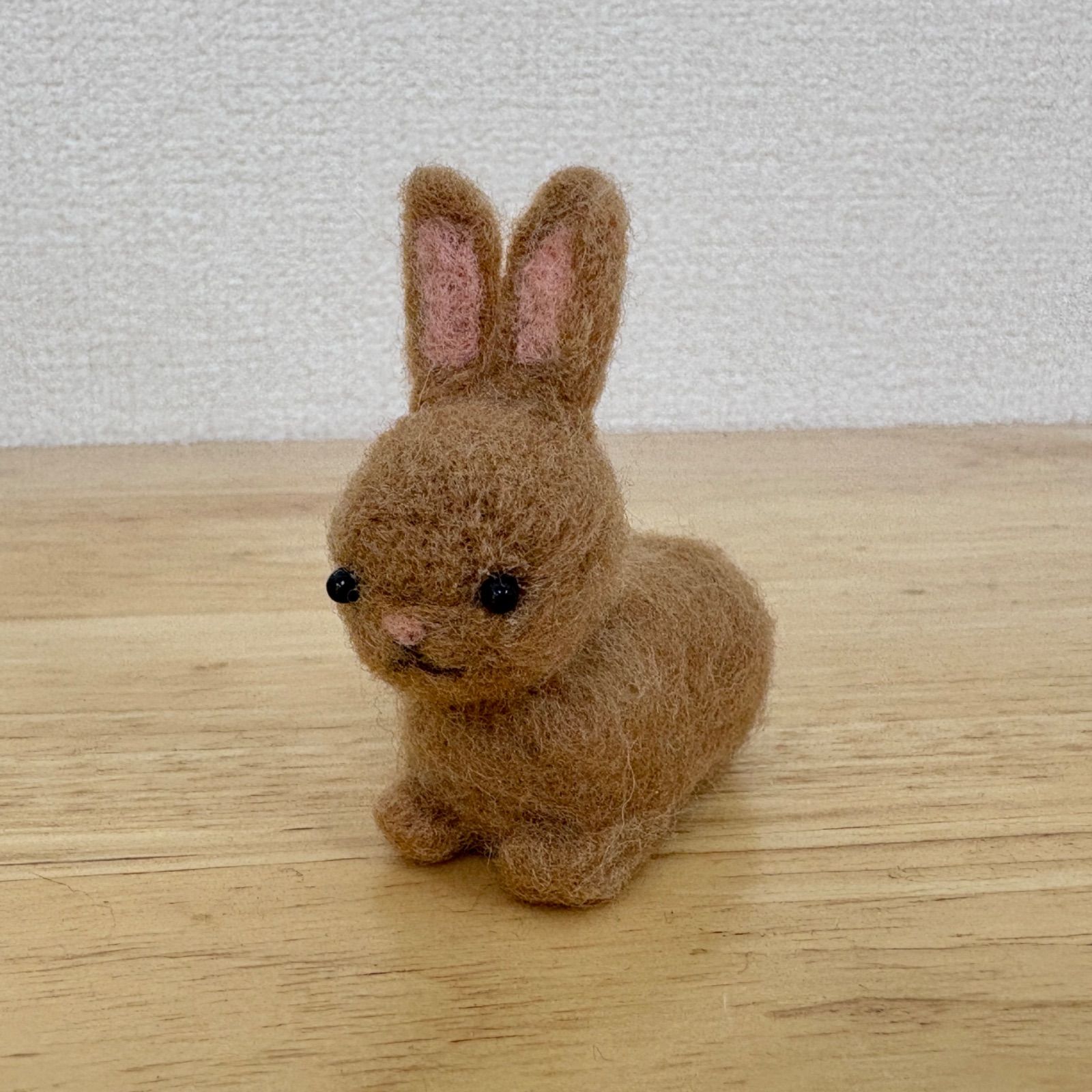 ココ☆ニンジンパンツのウサギリスちゃん　羊毛フェルト 羊毛フェルト にんじんうさぎ - メルカリ