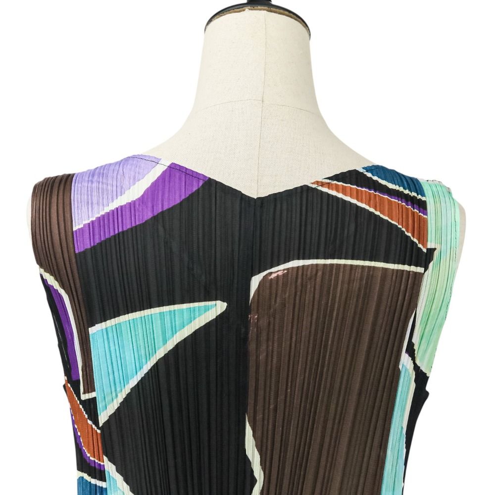 イッセイミヤケ　チュニックワンピース shima0806 様専用 イッセイミヤケ チュニック ワンピース 総柄