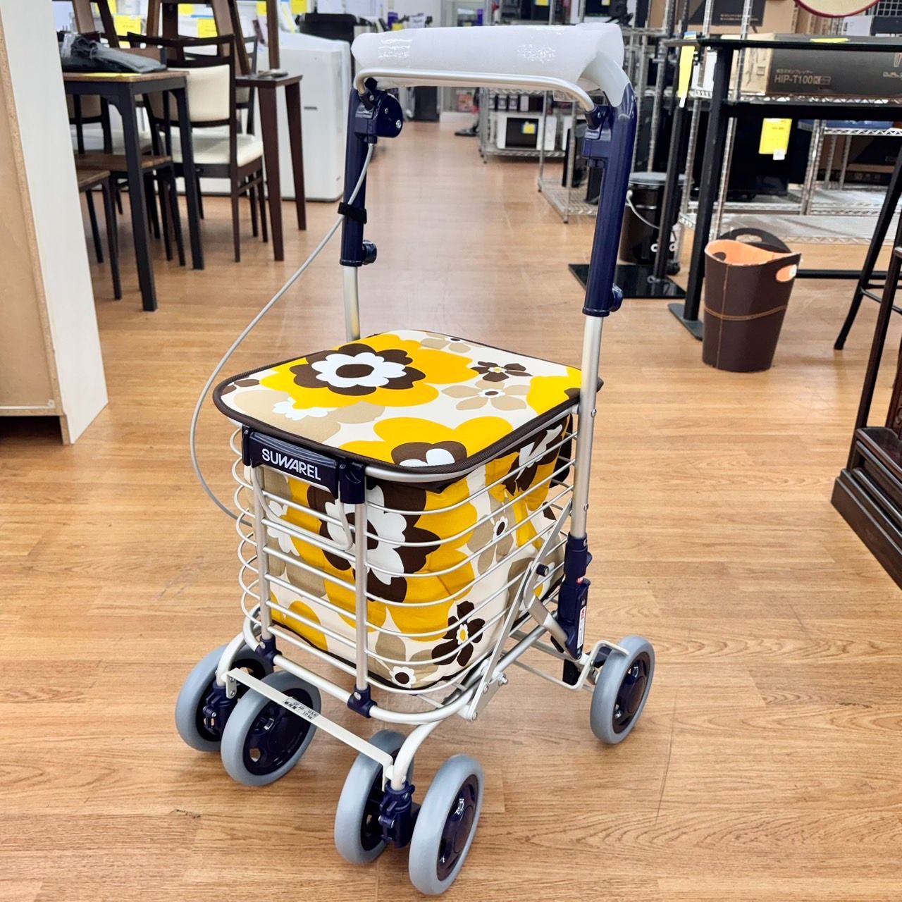 ユーバ産業 SUWAREL シルバーカー Uber (ユーバ産業) スワレル SUWARERU AS-0275 シルバーカー