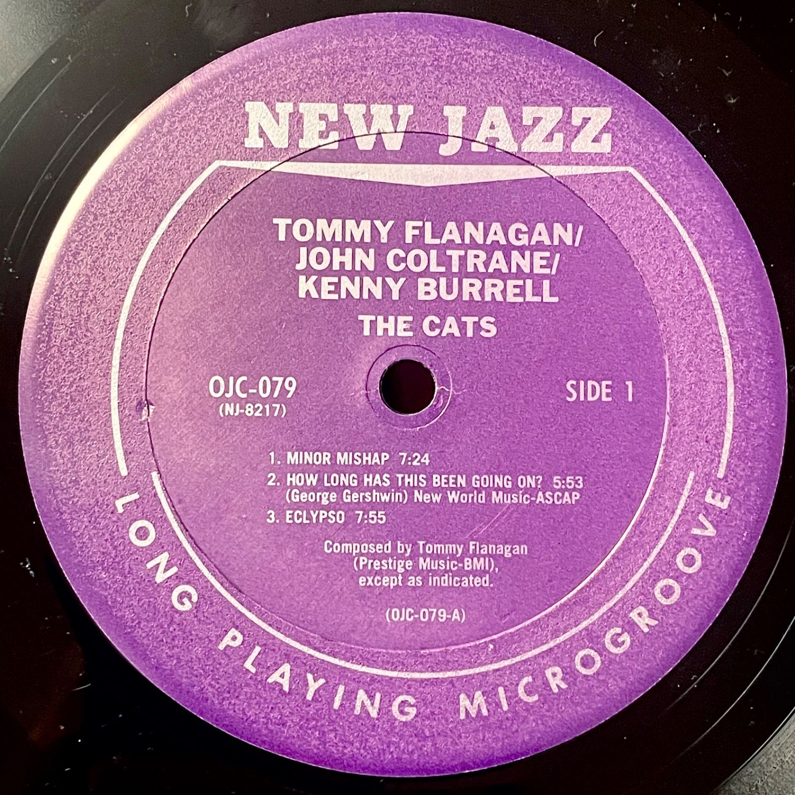 LP 】 The Cats Tommy Flanagan OJC−079 / 中古 レコード アナログ盤