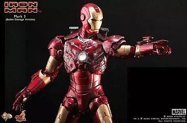 フィギュア　アイアンマン マークIII バトルダメージVer.「アイアンマン」1/6コレクタブルフィギュア Amazon.co.jp: ムービー・マスターピース アイアンマン 1/6