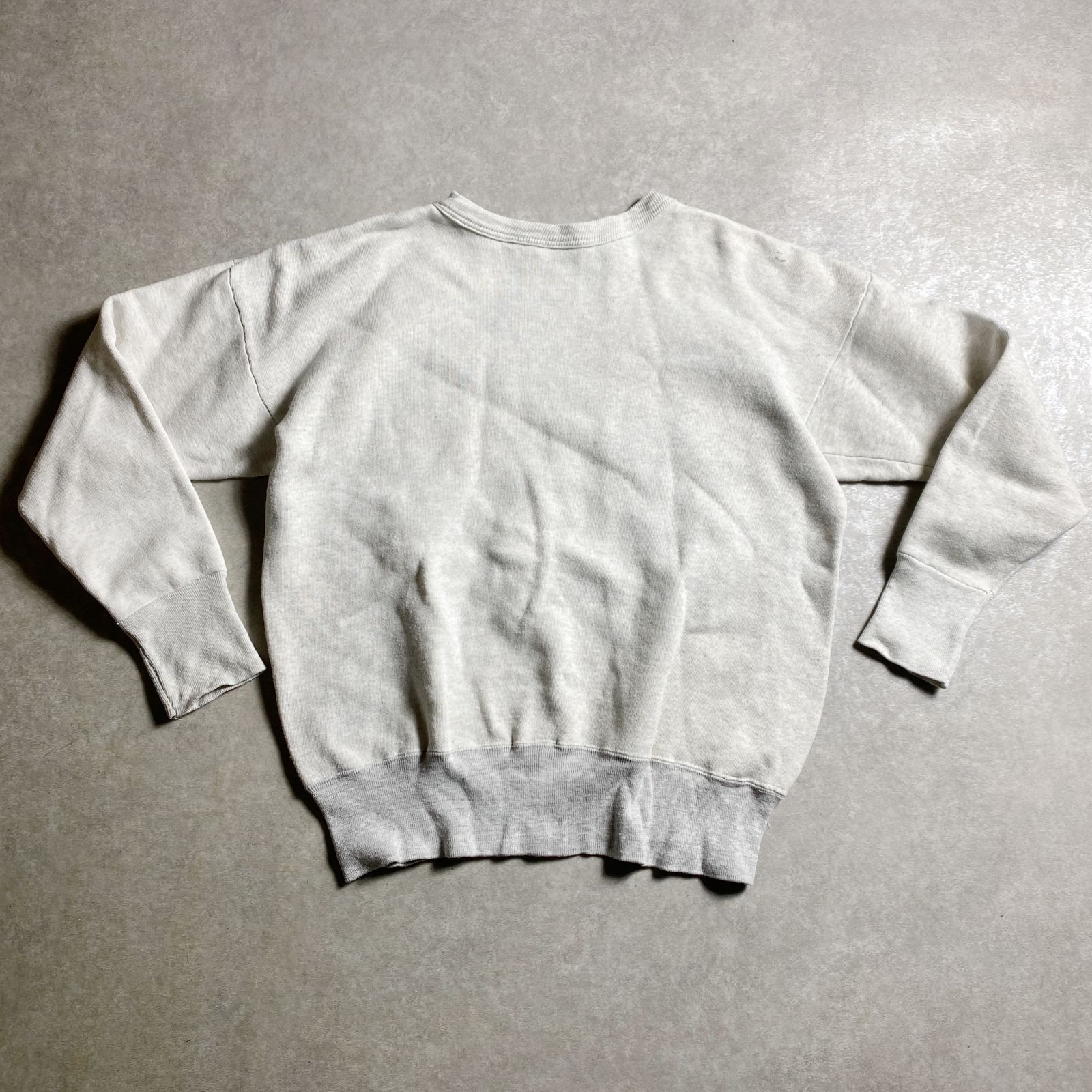60s 70s vintage sweat カレッジ　ツートン50s 前V 60s 70s vintage sweat カレッジ ツートン50s 前V