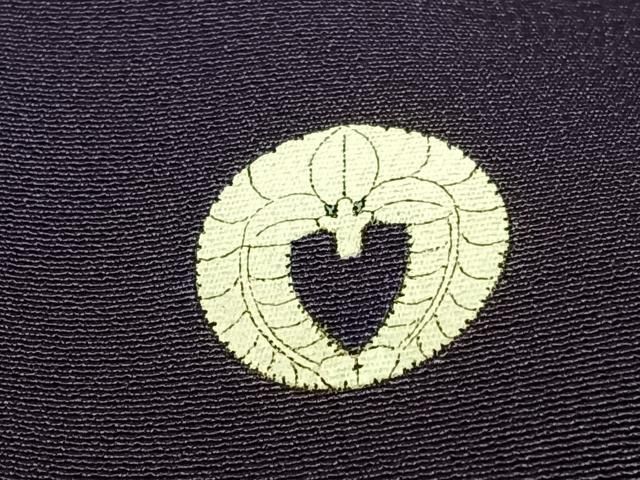 平和屋着物●創業460年・千總　色留袖　駒刺繍　松　黒紅色地　金彩　正絹　逸品　AABB0081zg 平和屋着物○創業460年・千總 色留袖 駒刺繍 松 黒紅色地 金彩 正絹