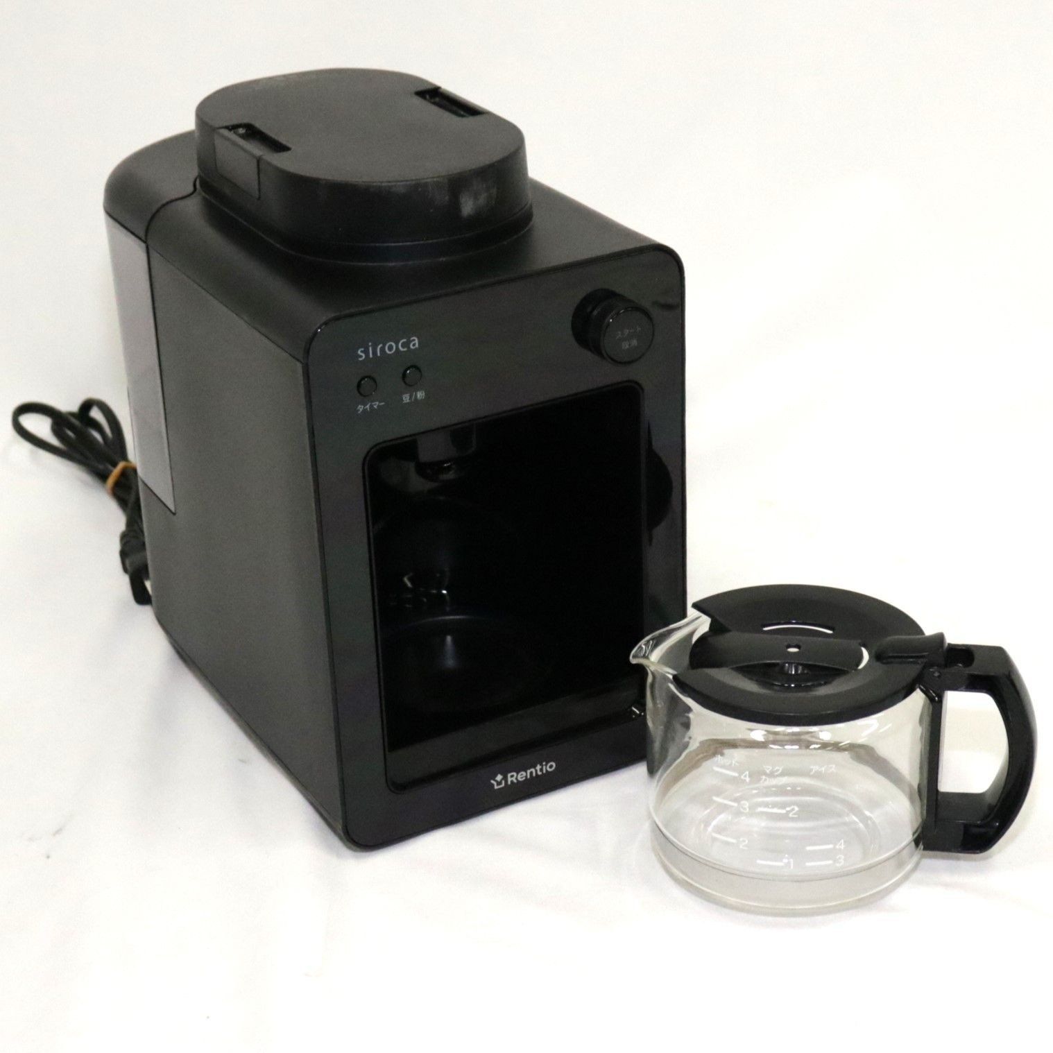 siroca 全自動コーヒーメーカー「カフェばこ」SC-A352（中古） 楽天