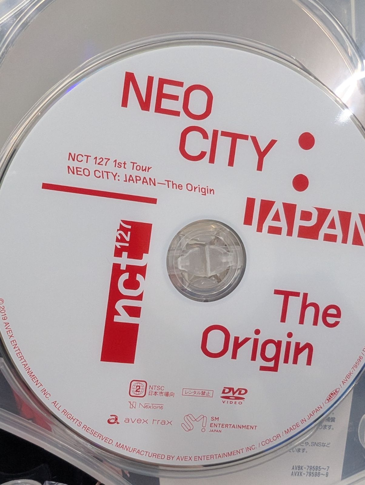 Blu-ray】NCT 127 1st Tour NEO CITY : JAPAN - The Origin