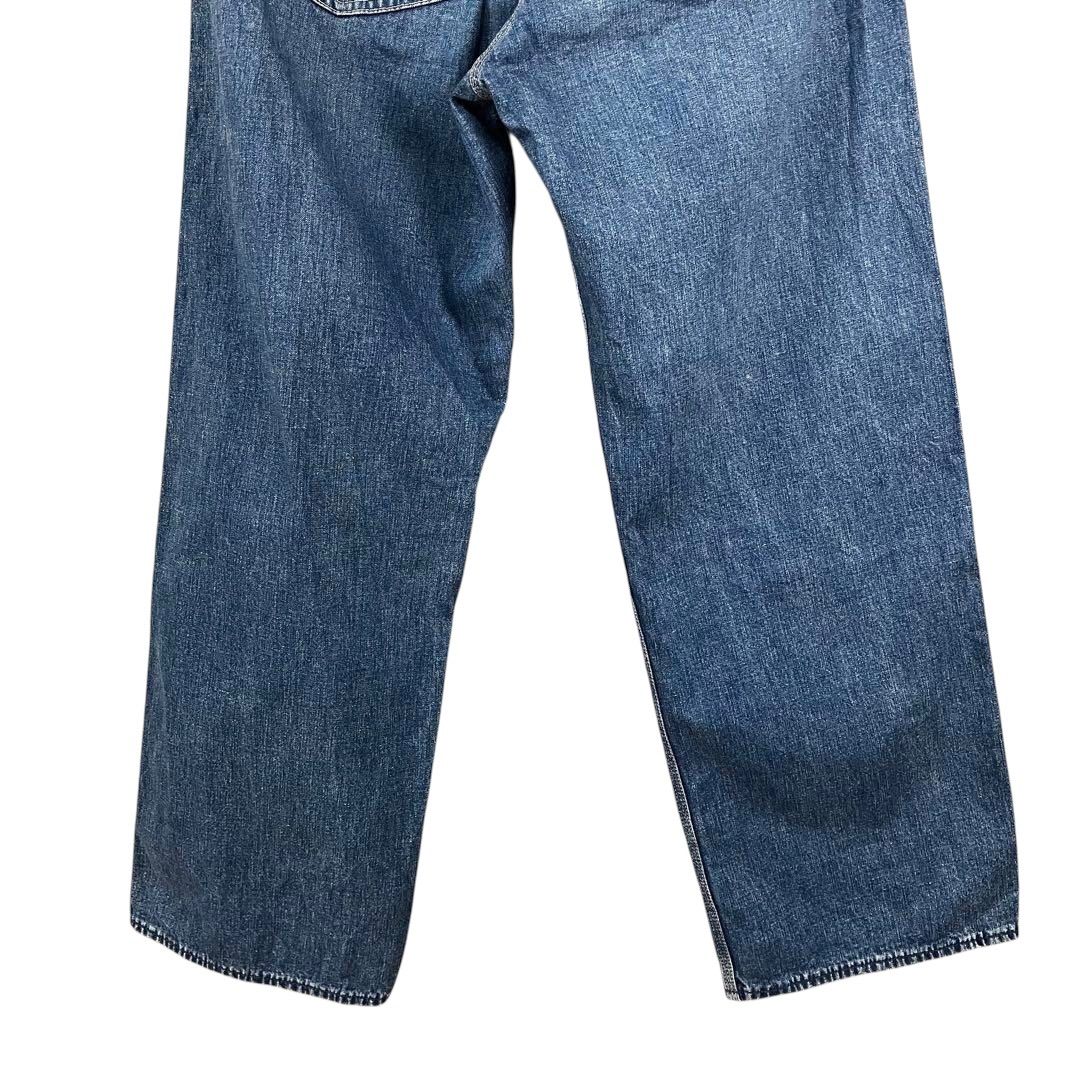 chimala ウエストアジャスタブル シンチバック デニムパンツ 26 ブルー  