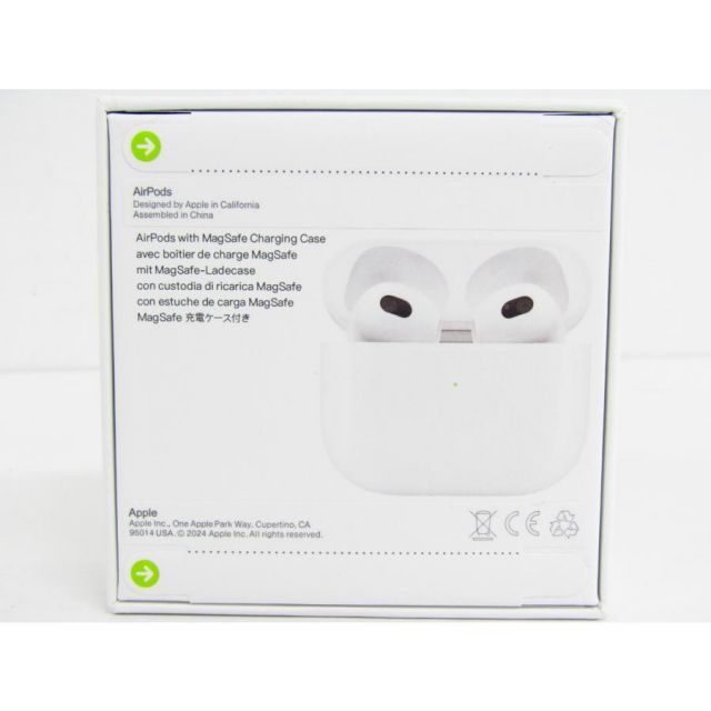 未開封 Apple アップル Air pods 第3世代 MME73J/A 保証開始済