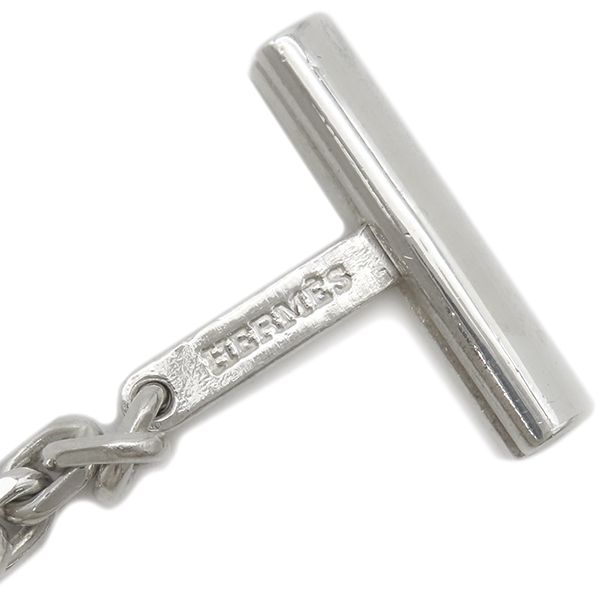 希少エルメスhermes ヴィンテージキーリングキーチェーン925