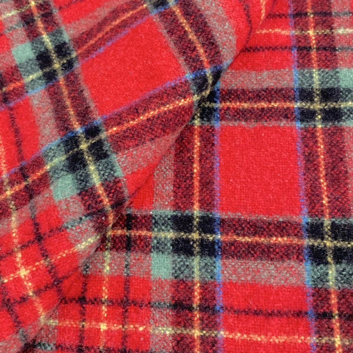 Ralph Lauren チェック柄ブランケット RalphLauren(ラルフローレン) ブランケット - レッド×黒×マルチ