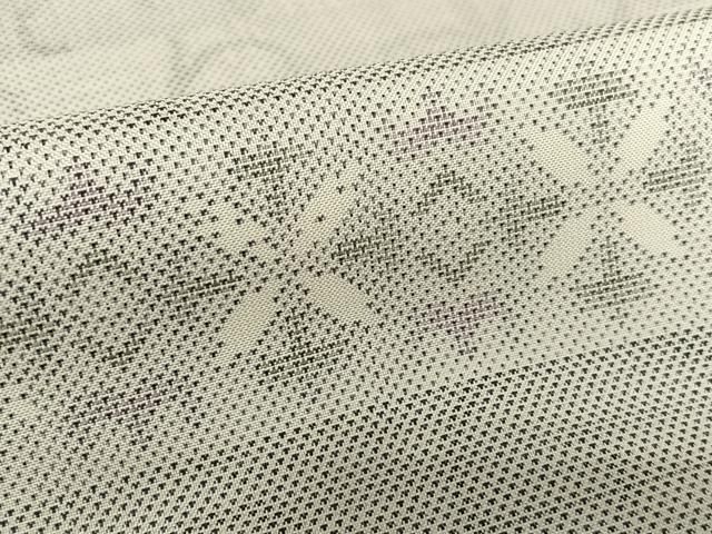 平和屋着物○本場大島紬 白大島紬 桑原織物 二代目 桑原啓之介 9マルキ