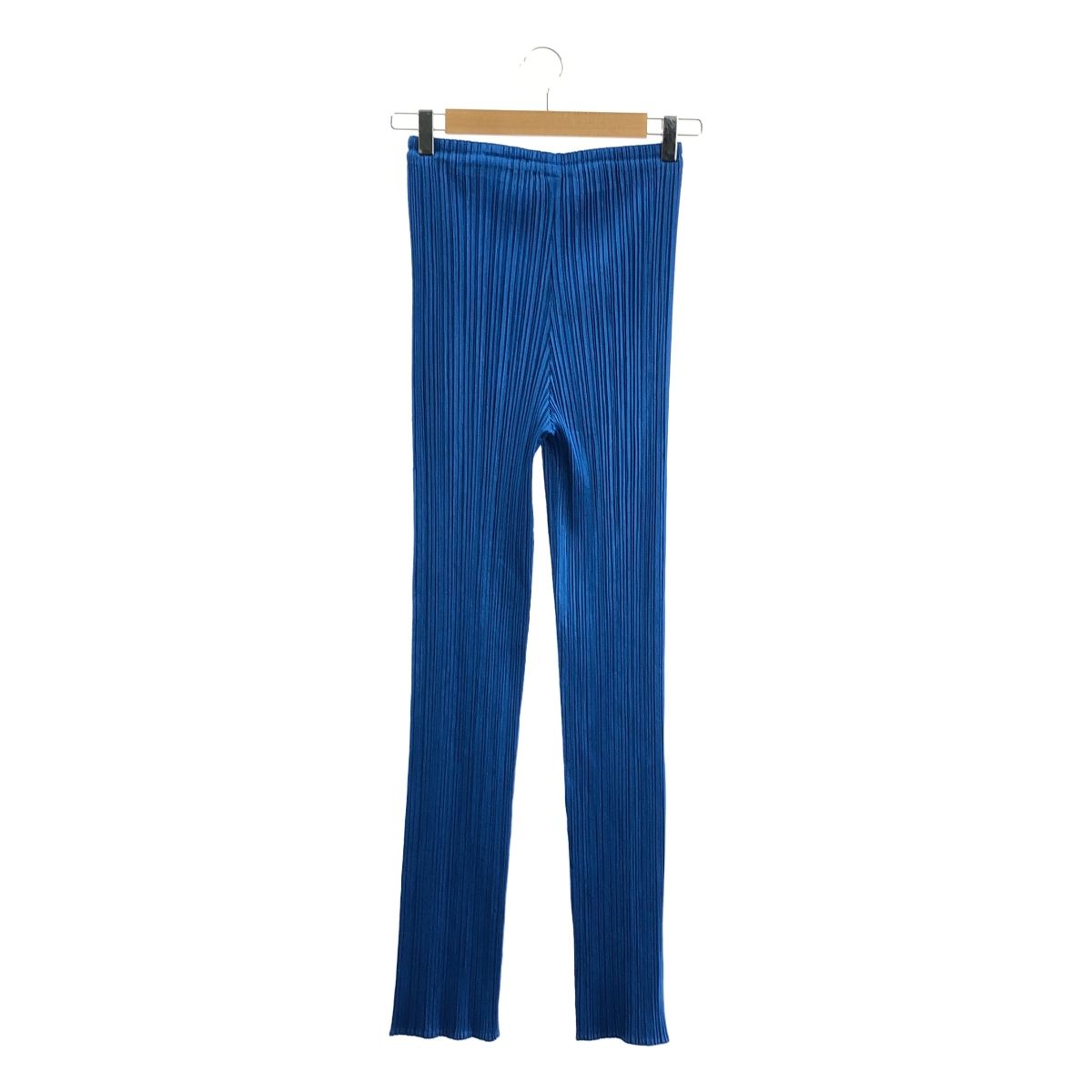 プリーツプリーズ　イッセイミヤケ　パンツ　水色　ブルー　ウエストゴム　プリーツ PLEATS PLEASE ISSEY MIYAKE / プリーツプリーズイッセイミヤケ