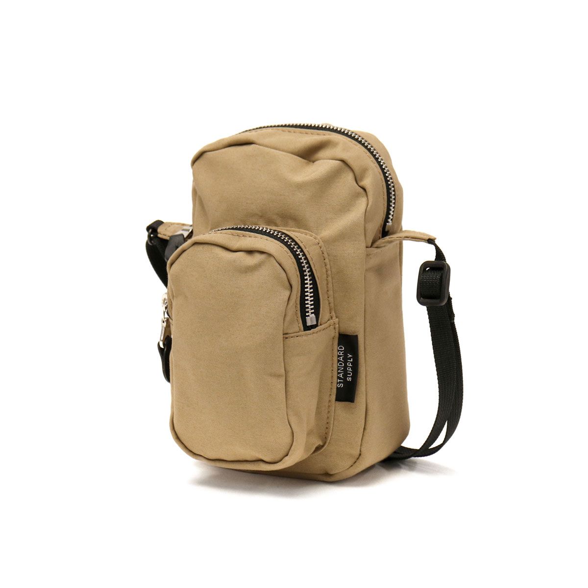 スタンダードサプライ ショルダーバッグ STANDARD SUPPLY 斜めがけ 小さい 小さめ SIMPLICITY POCKET SHOULDER 軽い メンズ レディース SAND