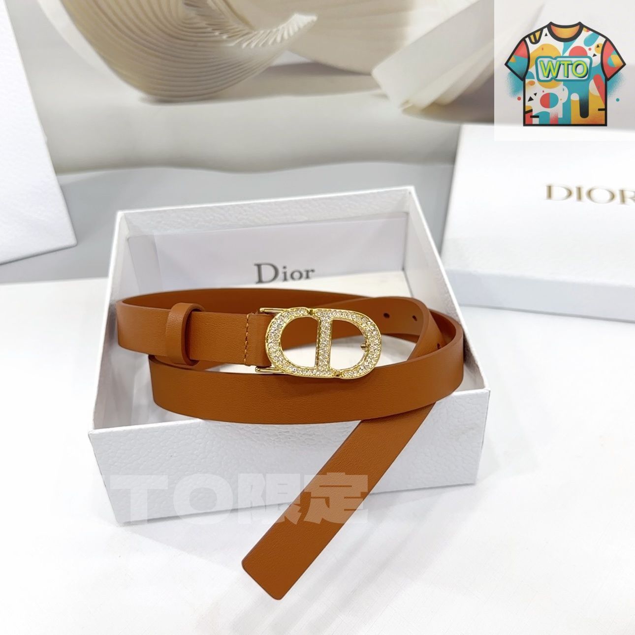 Dior ディオール エレガント ファッションベルト12-3 - メルカリ