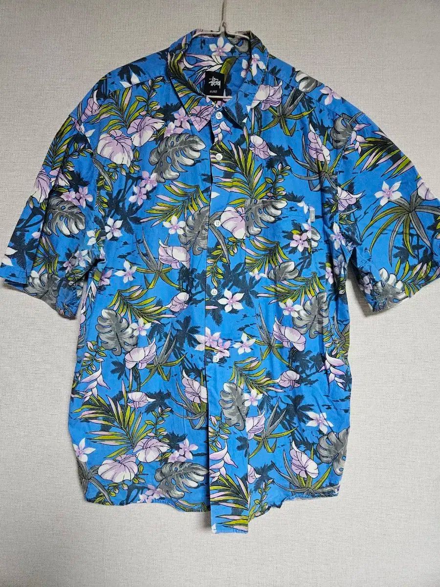 【雷市場（ポンジャン）商品韓国直送】STUSSY(ステューシー) フラワー シャツ xxl