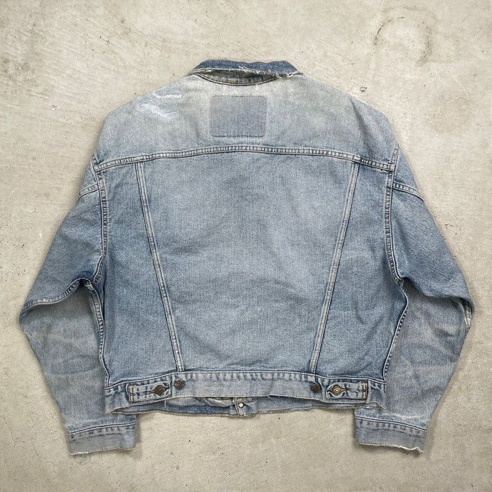 90年代 デカパッチ Levi's リーバイス 70598 4891 デニムジャケット