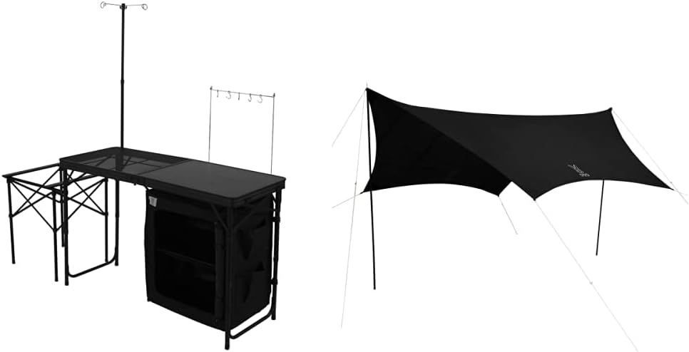 dod クッキングキング オールインワンキッチン 耐熱メッシュ キャンプ