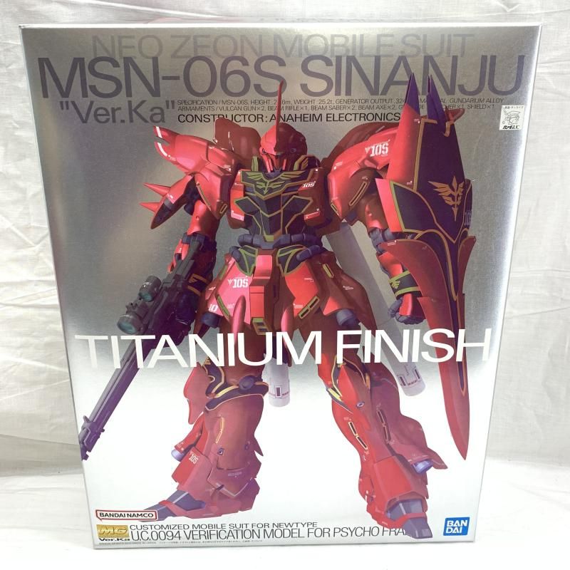 ｶﾞﾝﾀﾞﾑ MG 1|100 MSN-06S ｼﾅﾝｼﾞｭ 〔Ver.Ka〕 ﾁﾀﾆｳﾑﾌｨﾆｯｼｭ 再販 91 240091392372