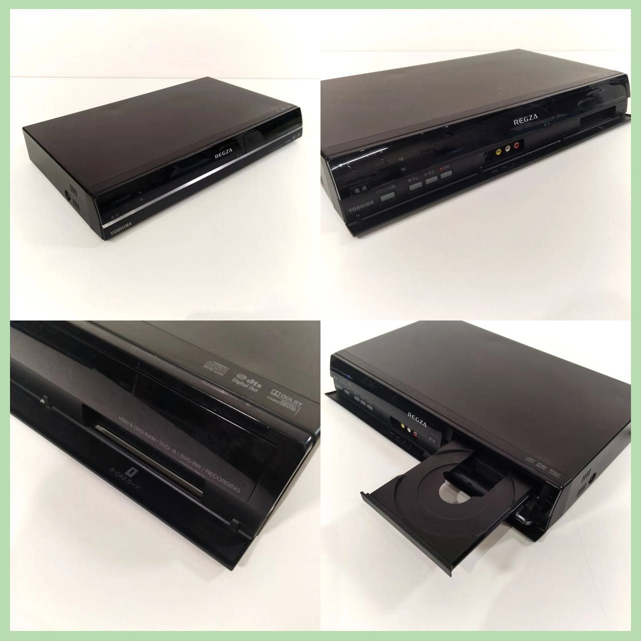 東芝TOSHIBA TOSHIBA REGZA レグザ HDD DVDレコーダー RD-R100 動作品 